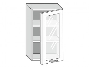 19.50.3 Шкаф настенный (h=913) на 500мм с 1-ой стекл. дверцей в Карпинске - karpinsk.магазин96.com | фото