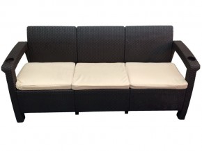 Диван Yalta Sofa 3 Set шоколадный в Карпинске - karpinsk.магазин96.com | фото