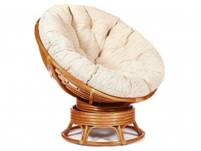 Кресло-качалка Papasan w 23/01 B с подушкой Cognac, ткань Старт в Карпинске - karpinsk.магазин96.com | фото