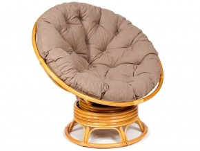 Кресло-качалка Papasan w 23/01 B с подушкой Honey, экошерсть Коричневый в Карпинске - karpinsk.магазин96.com | фото