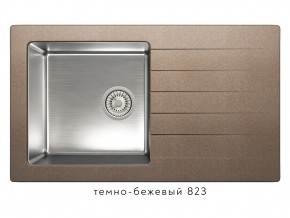 Мойка комбинированная Tolero twist TTS-860 Темно-бежевый 82 в Карпинске - karpinsk.магазин96.com | фото