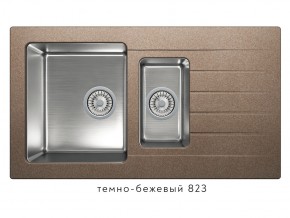 Мойка комбинированная Tolero twist TTS-890 Темно-бежевый 823 в Карпинске - karpinsk.магазин96.com | фото