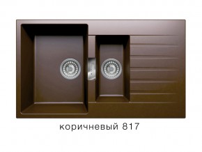 Мойка кварцевая Tolero Loft TL-860 Коричневый 817 в Карпинске - karpinsk.магазин96.com | фото