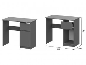 Стол письменный 900 Денвер Графит серый в Карпинске - karpinsk.магазин96.com | фото